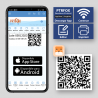 Connexió mitjançant mòbil o tauleta gràfica, disponible per iOS i Android