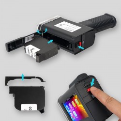 IMPRESORA BENTSAI B35. Cambio de cartucho
