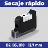 Cartucho original Bentsai BT-2580P, de secaje rápido (solvente), para marcar sobre superficies no absorbentes, de 12,7 mm
