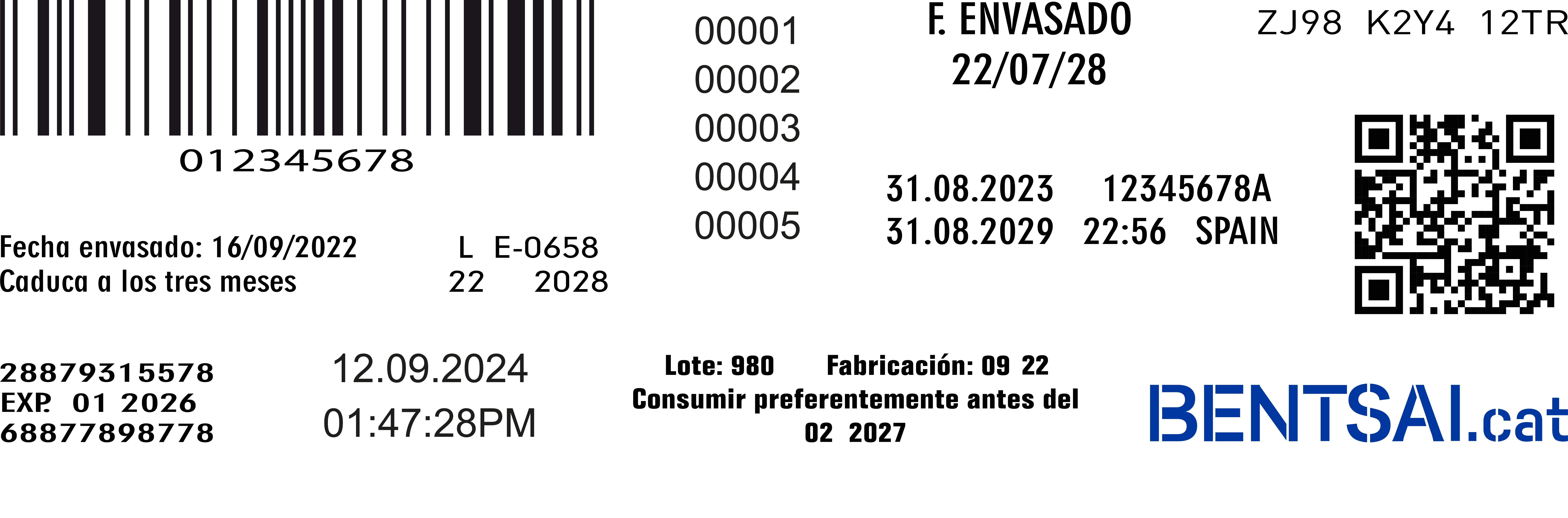 Impressions per cartutx de tinta